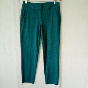 Ann Taylor Loft Julie Green/Teal Pants in size 0